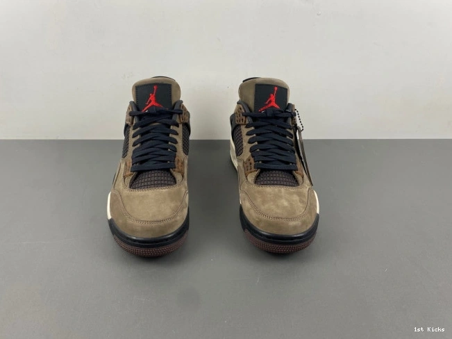 1st Kicks TS Travis Brown AJ4-882335 Scott Air Retro 4 x Jordan 0808